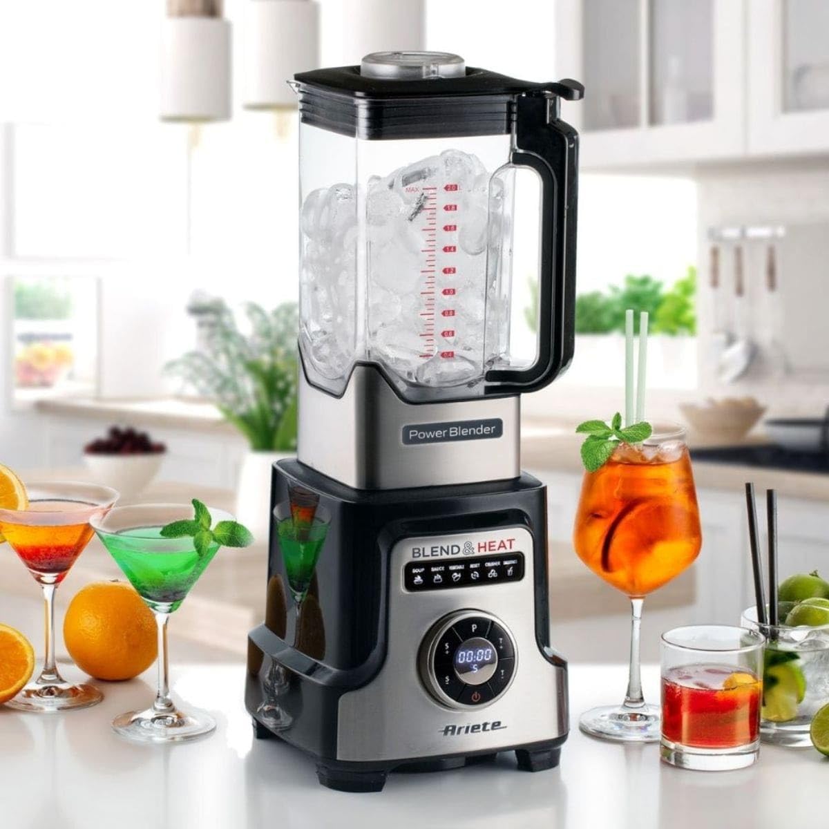 Ariete 578, Blend & Heat, Liquidificadora multifuncional, Power